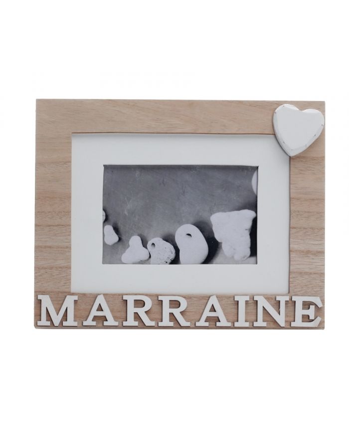 Cadre marraine naturel 22H18CMref 92912