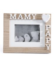 Cadre Mamy Papy naturel 22 H18CM ref 92914
