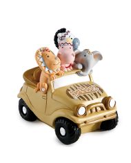 tirelire jeep safari 12X8H12CM ref 93319