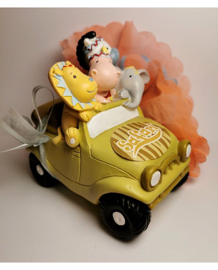 tirelire savane avec ballotin de dragÃ©es