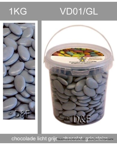 dragées chocolat 1 kg gris clair dragées chocolat 1 kg gris clair