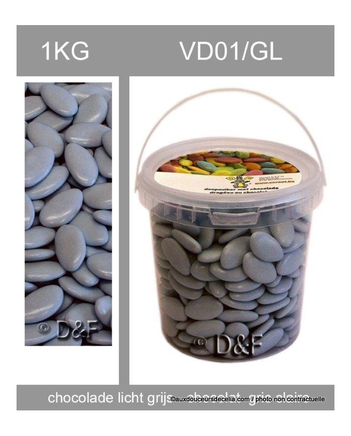 dragées chocolat 1 kg gris clair dragées chocolat 1 kg gris clair