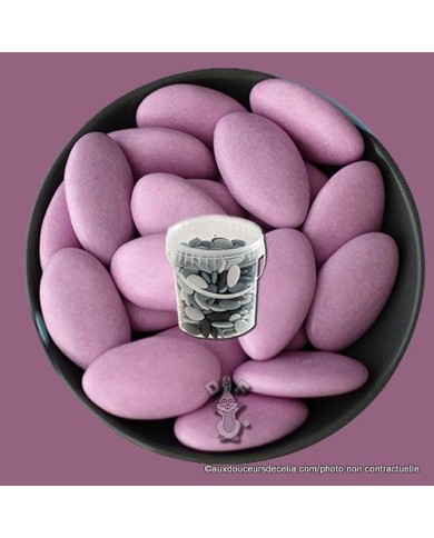 Dragées chocolat lilas  450 G Dragées chocolat lilas  450 G