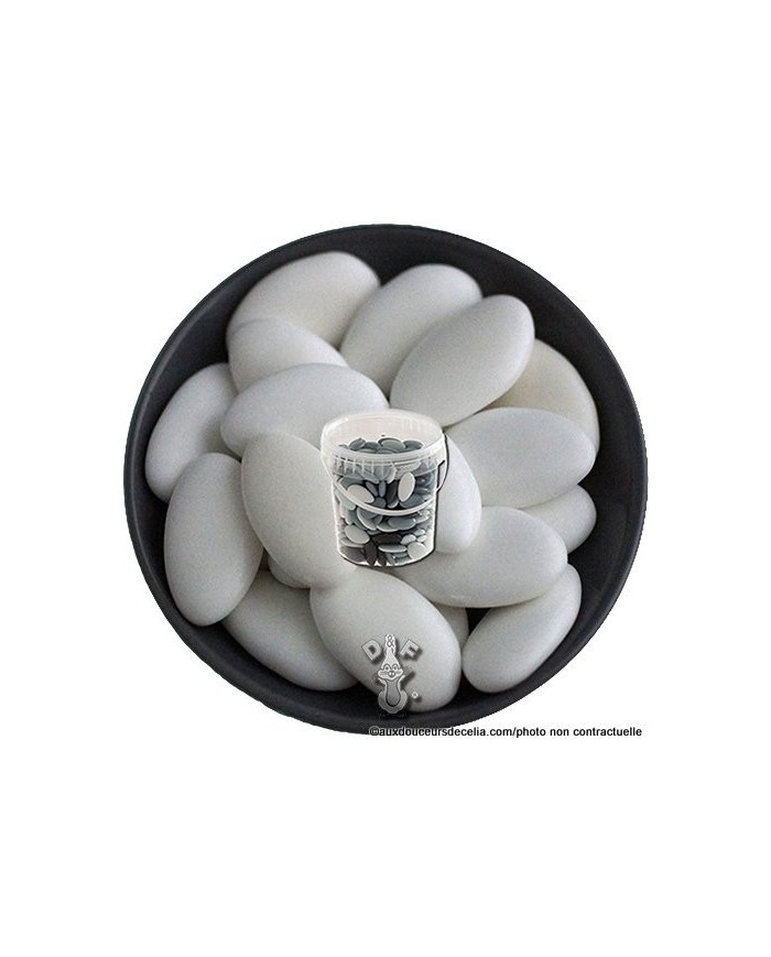 Dragées blanches chocolat  450g Dragées blanches chocolat  450g