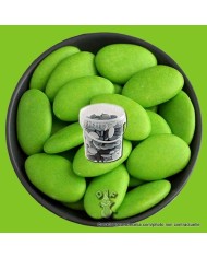 Dragées chocolat vert anis 450g