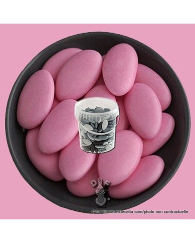 dragées chocolat roses 450g dragées chocolat roses 450g