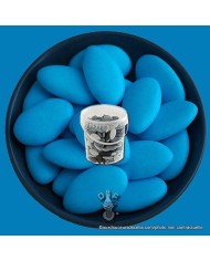 dragées chocolat turquoise 450g