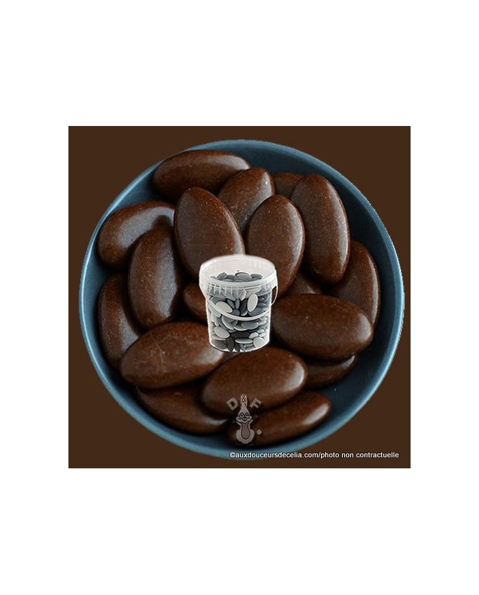 dragées au chocolat couleur chocolat 450g dragées au chocolat couleur chocolat 450g