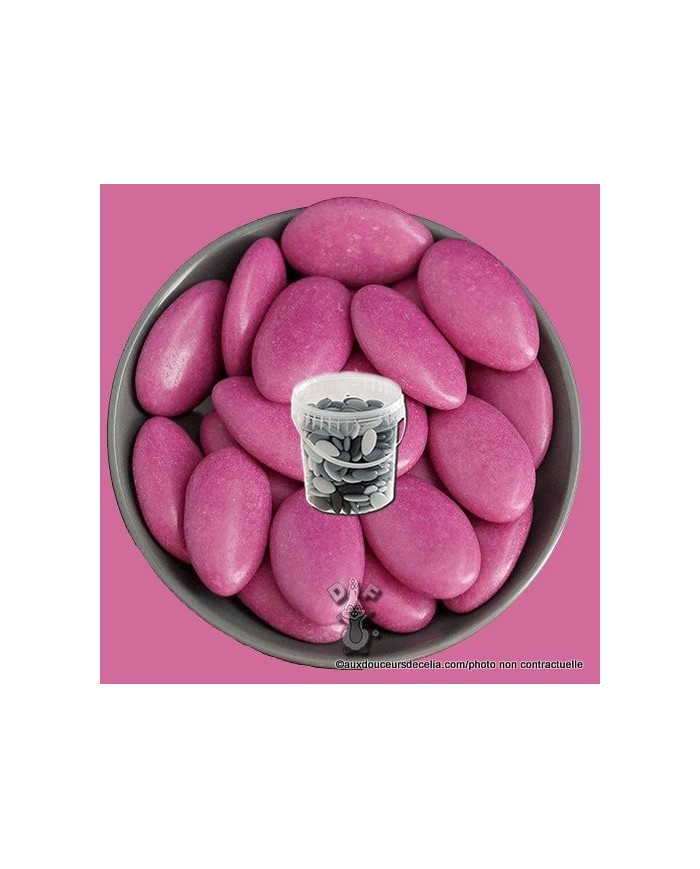 dragées chocolat fushia 450g dragées chocolat fushia 450g