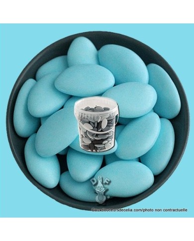 dragées chocolat bleu ciel 450g dragées chocolat bleu ciel 450g