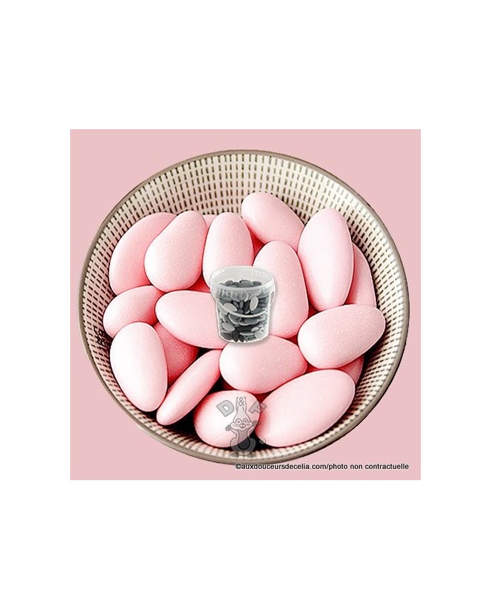 dragées amandes roses 450g
